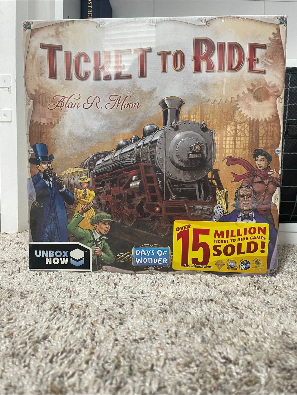 Sealed Days of Wonder Ticket To Ride by Alan R. Moon Train Adventure Board Game